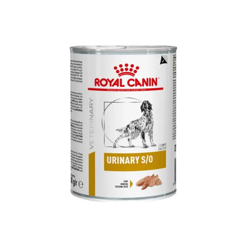کنسرو سگ بالغ Urinary s/o برند Royal canin رویال کنین 410 گرمی