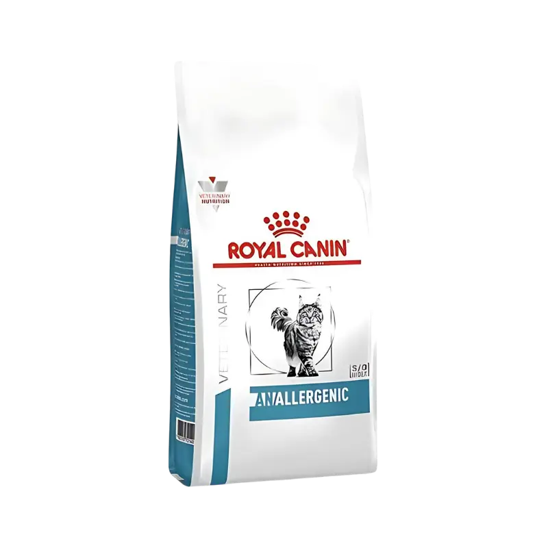 غذای خشک گربه بالغ با حساسیت غذایی Anallergenic برند Royal canin