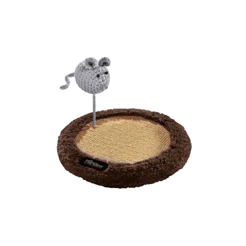 مینی اسکرچر فنردار مدل A رنگ/طرح قهوه ای