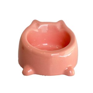 ظرف سرامیکی گربه برند coco pet کوکو پت سایز بزرگ